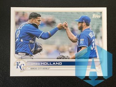 2022 Topps Series 1 Greg Holland #52 Kansas City Royals